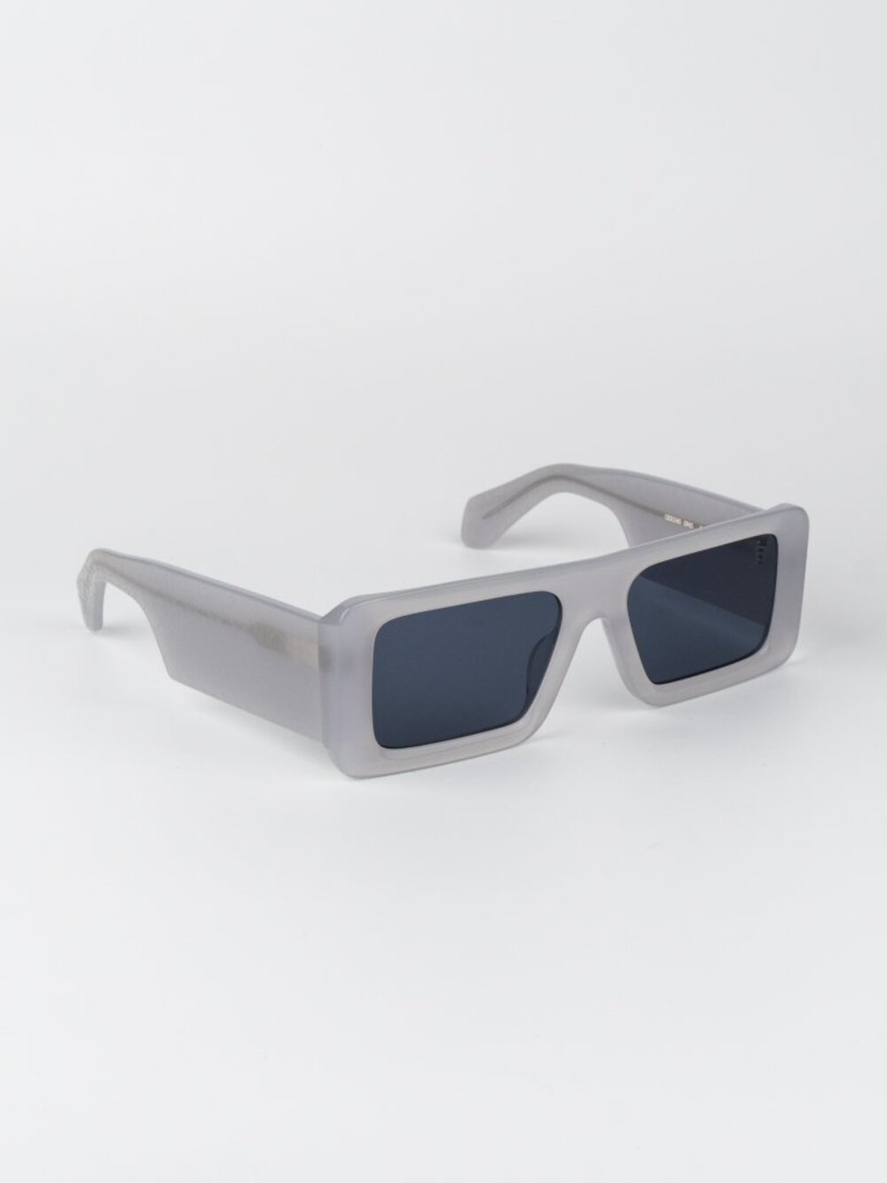 Off-White TROY Women Sunglasses Grey Blue Rectangle OERI140 0945 NEW AUTHENTIC
